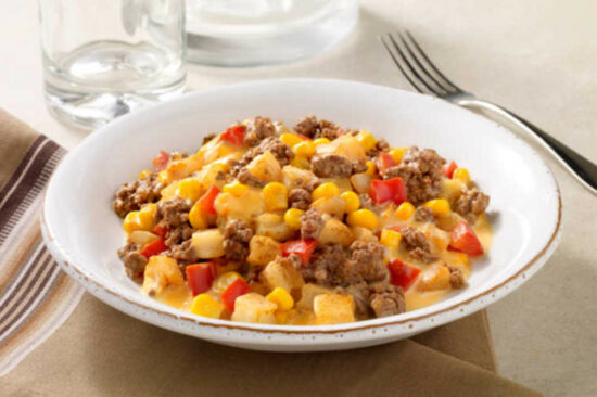 Tex-Mex Beef And Potatoes