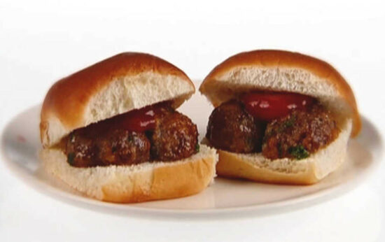 Mini Meatball Sandies