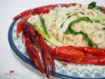 Tasty White Bee Hoon with Baby Lobsters
