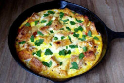 Tomato And Feta Strata